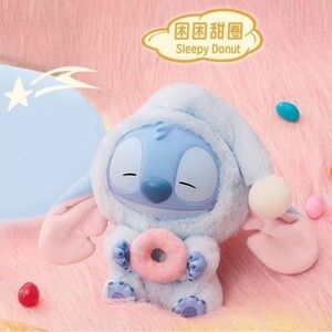 NWT Miniso | Sleepy Doughnut Disney Stitch Eat Something Before Sleep Figurine